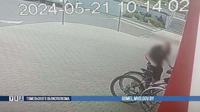 За кражу велосипеда задержан Мозырянин. Также он подозревается в серии краж из автомобилей