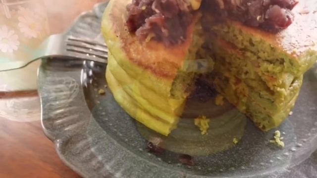【食事vlog】我慢しないで食べたいものを好きなだけ食べた結果…?(sub)｜あんバター抹茶パンケーキ、タルタルささみフライ、ハム卵サンドイッチ、チキンティッカマサラカレー、味付きカルビ｜自炊記録