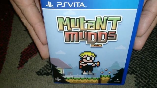 Nostalgamer Unboxing Mutant Mudds Deluxe On Sony PlayStation Vita Limited Run Games Region Free