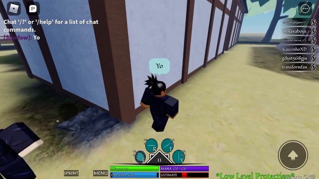 Playing the new roblox jujutsu kaisen game Rojutsu blox and getting a rare spirit energy code