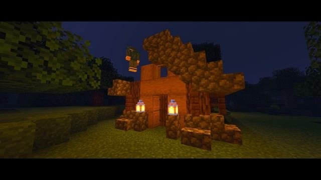 Minecraft | Как построить компактный и уютный дом в лесу 1.16.5 | Стартовый дом