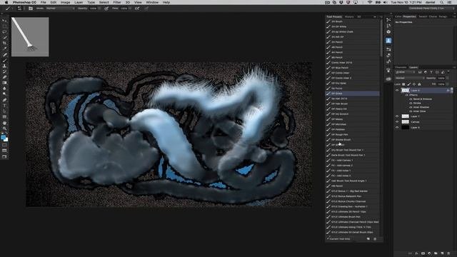 Photoshop Wet Brush FX