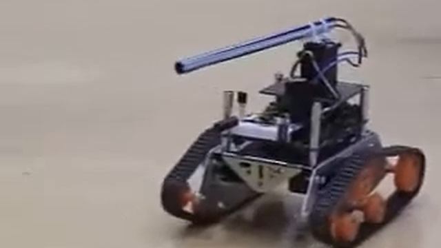 Boe-Bot Robot Tank Demonstration
