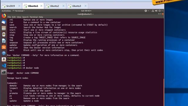 Установка Swarm Cluster