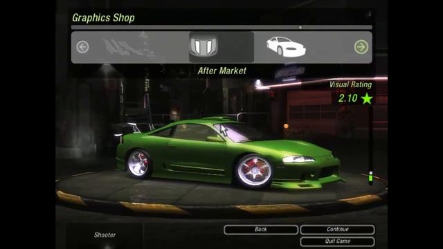 Fast  Furious 1 Brians Mitsubishi Eclipse GSX NFS Underground 2
