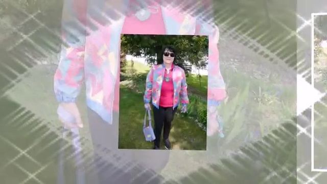 Куртка в технике пицца пэчворк. Jacke in Patchwork Pizza Technik