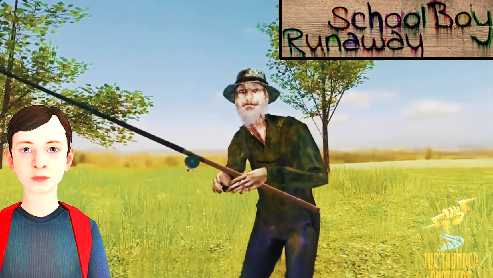 В погоне за РЫБАКОМ ➣ SchoolBoy Runaway