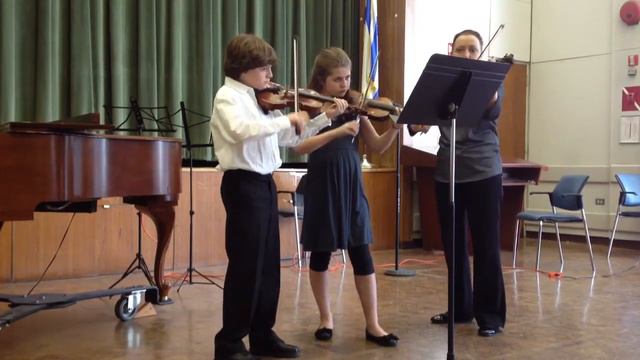 Bartok Violin Duets: Teasing Song and Pillow Dance