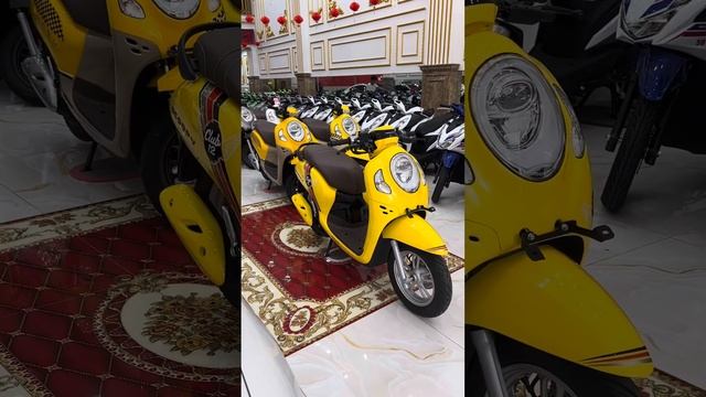 PHUONGNAMMOTOR 0976989999 honda scoopy new 2024 mẫu mới nhất vàng nâu quá đẹpxemaygiare