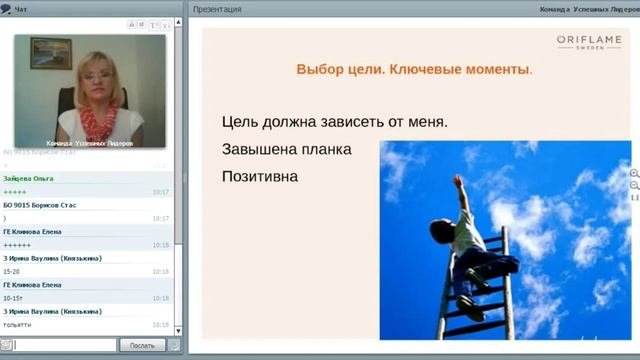 Постановка Цели. Елена Гарифулина