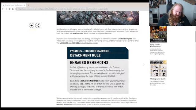 LIVE REACTION NEW TYRANIDS (german)