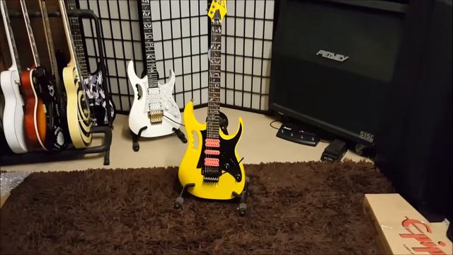 Ibanez JEM JR Yellow – Unboxing Guitar - JEMJRSP YE