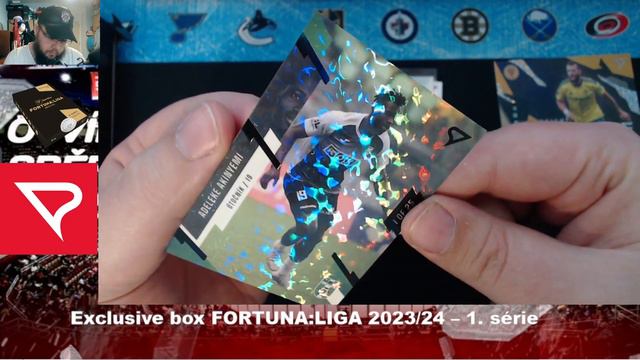 Exclusive box FORTUNA:LIGA 2023/24 – 1. série - UNBOXING