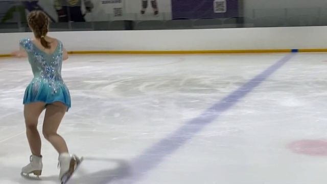 Контрольный прокат ПРОГРАММЫ Подготовка к ПЕРВЫМ СОРЕВНОВАНИЯМ фигурное катание ICEVLOG