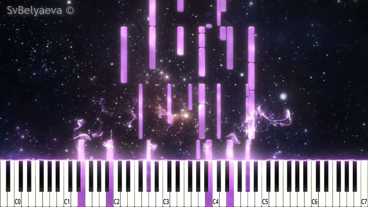 Lana Belyaeva - Yiruma - River Flows in You/Tutotial/Piano cover/Relax piano