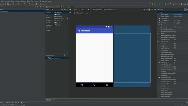 How to convert to different Layouts in Android Studio 3.1