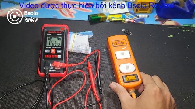 Unbox Đồng Hồ Vạn Năng AUTO Habotest HT123