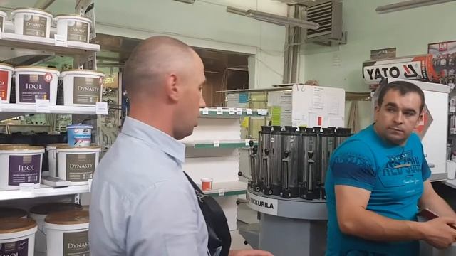 Колерование краски фирмы КОЛОРИТ 1 часть.