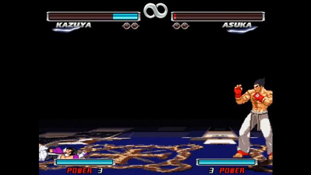 Турнир Mugen Tekken 2 | Казуя против Асуки