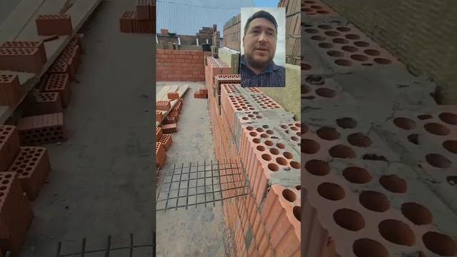 Дом Баварская кладка 116 м2, фундамент уже был