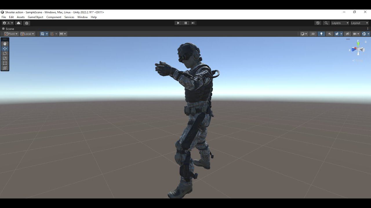 Итоги недели !!! Загрузил персонажа в Unity!