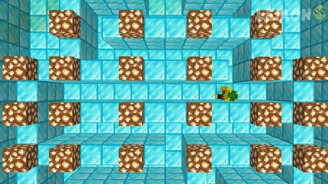 I found SECRET DIAMOND vs DIRT BASE INSIDE A VILLAGER'S EYE in Minecraft ! WHAT INSIDE THE EYE ?