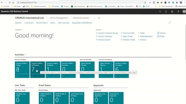 Uses of Business Central | Business Central Interface Explanation