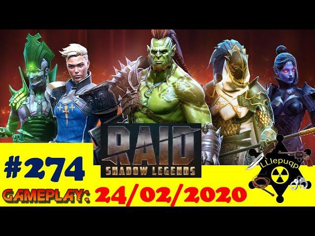 #274. Ротос: итоги 9-10-го дней. 20 древних и 5 темных. | RAID: Shadow Legends  | 24/02/2020