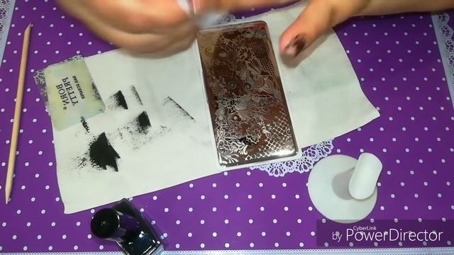 Стемпинг на коротких ноготках??