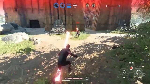 Star Wars Battlefront II Mouse and Keyboard + Controller gameplay: Epic kills montage