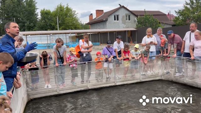 Путешествие на осетровую ферму
