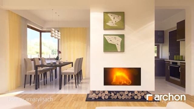 Дом в амариллисах - Увлекательнaя прогулкa - проект ARCHON
