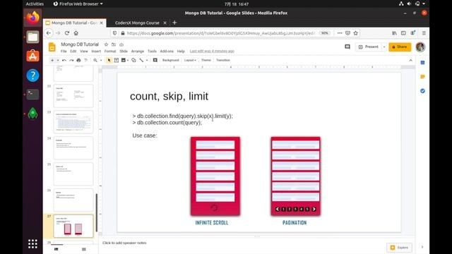 [MongoDB] - 14. Pagination