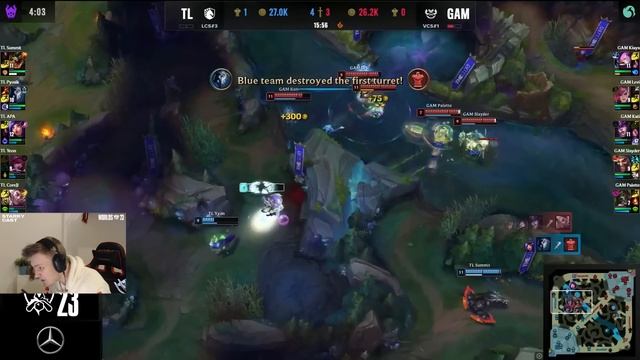 2 ЧЕМПИОНА МИРА ПРОТИВ РАБОТЯГ ИЗ ВЬЕТНАМА | TL VS GAM | WORLDS 23