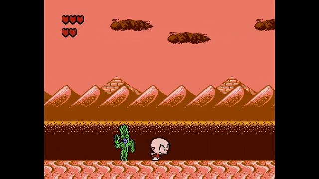 Bonk's Adventure NES_Приключения Бонка_ денди прохождение