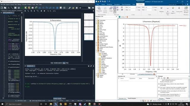 CST Python APIWrapper Demonstration