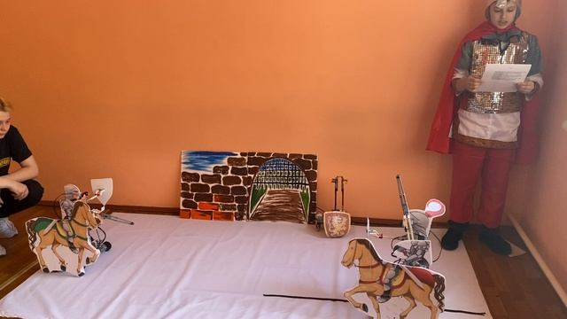 Выступление команды РобоРыцарь