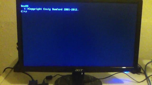 My ASM OS running on eBox