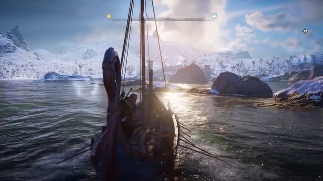 Assassins Creed Valhalla: сокровище ЁРМУНГАНДА доспехи ОДИНА секреты Норвегии Загадки и секреты