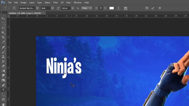 How to Make FORTNITE Thumbnails Just Like Ninja! (with Free Template)