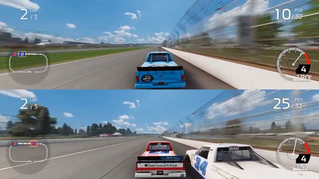 NASCAR Heat 4 - Split Screen/Remote Play Together test
