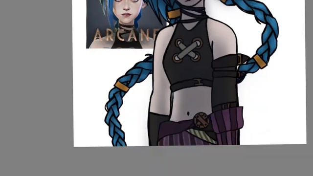 Get Jinxed!!! (ARCANE PRINT SPEEDPAINT)