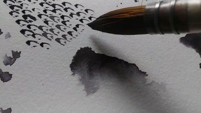 Intuitive Ink Brush Patterns and Effects