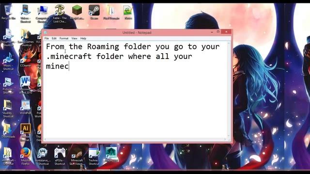 How To Get Your Minecraft Screenshots - Windows 8