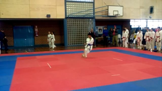 Sid performing Empi during Shotokan Cup 2012