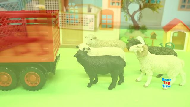 Toy Farm Animals - Learn Animal Names