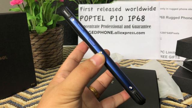 Lowest Price POPTEL P10 5.5 inch HD Android 8.1 4GB + 64GB MTK6763 Octa Core 2.0GHz Unboxing