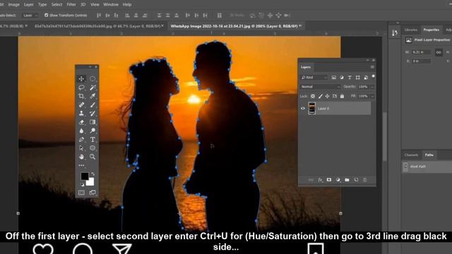 How to make multiple exposure in Photoshop? A beautiful picture of Multiple exposure in #photoshop
