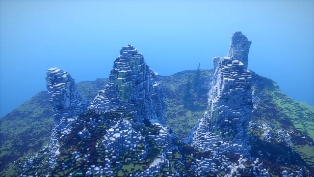 Pine Forest Biome! Minecraft Timelapse!