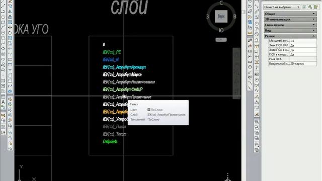 Библиотека динамических блоков НКУ для AutoCAD